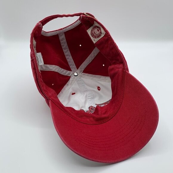 Louisville Cardinals NCAA Red White Titleist 47 Brand Relaxed Fit Strapback Hat - Picture 5 of 7